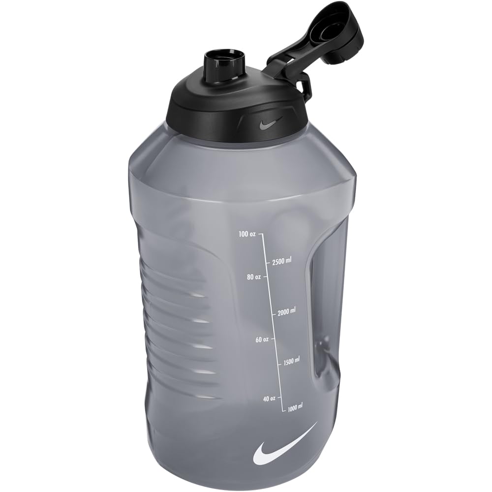 Nike Super Jug 128 oz Hydration Bottle | Large Capacity Sports Jug (Ozanthracite/Black/White)