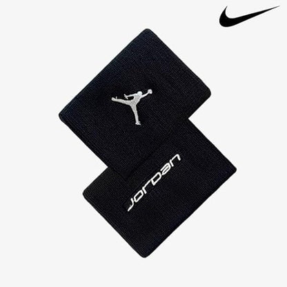 Nike Jordan Jumpman Dry Fit Wristbands (Black/White)