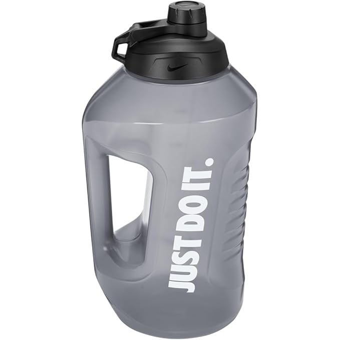 Nike Super Jug 128 oz Hydration Bottle | Large Capacity Sports Jug (Ozanthracite/Black/White)