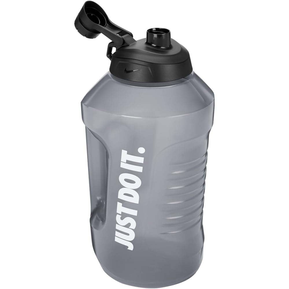 Nike Super Jug 128 oz Hydration Bottle | Large Capacity Sports Jug (Ozanthracite/Black/White)