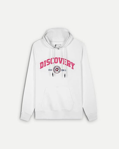 DCYPHR Discovery Varsity 1985 Hoodie - Bright White