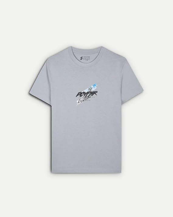 DCYPHR Wander Forever Graphic Tee- Glacier Grey