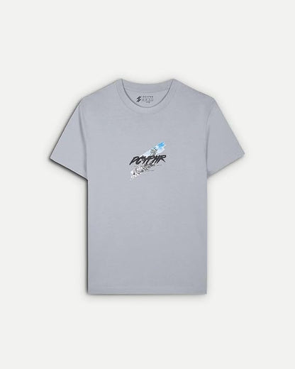 DCYPHR Wander Forever Graphic Tee- Glacier Grey