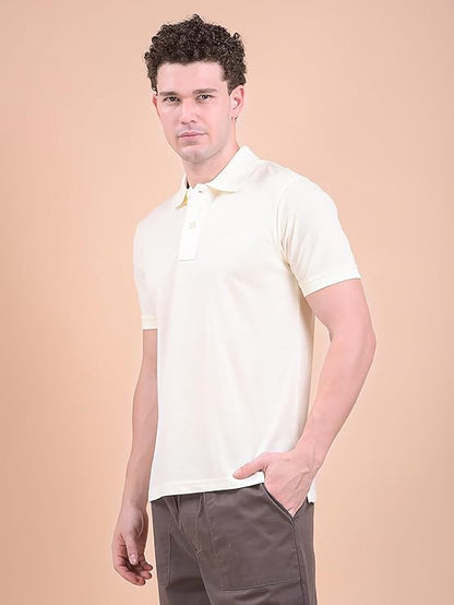 DCYPHR DCPHR Men's Gravitas Polo- Off White