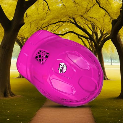 Koko Dragon Kids Skating & Cycling Helmet | Protective Gear for Boys & Girls (Pink)