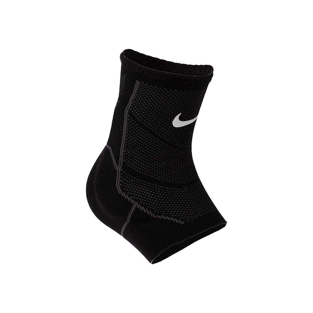 Refurbished Nike Advantage Knitted Ankle Sleeve, X-Large  (Black/Anthracite/White)