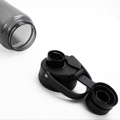 Refurbished Nike Plastic Tr Recharge Chug Water Bottle 24 Oz 680 ML [Anthracite/Black/White]