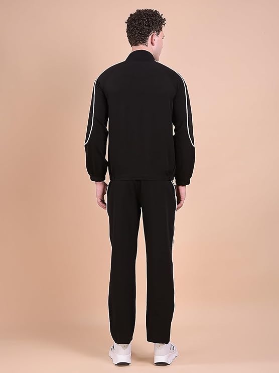 DCYPHR Men's Flex Grid Tracksuit- Black