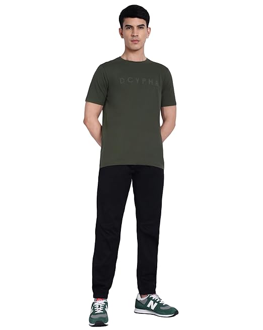 DCYPHR Essentials Stretch Brand Tee- Climbing Olive