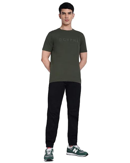 DCYPHR Essentials Stretch Brand Tee- Climbing Olive