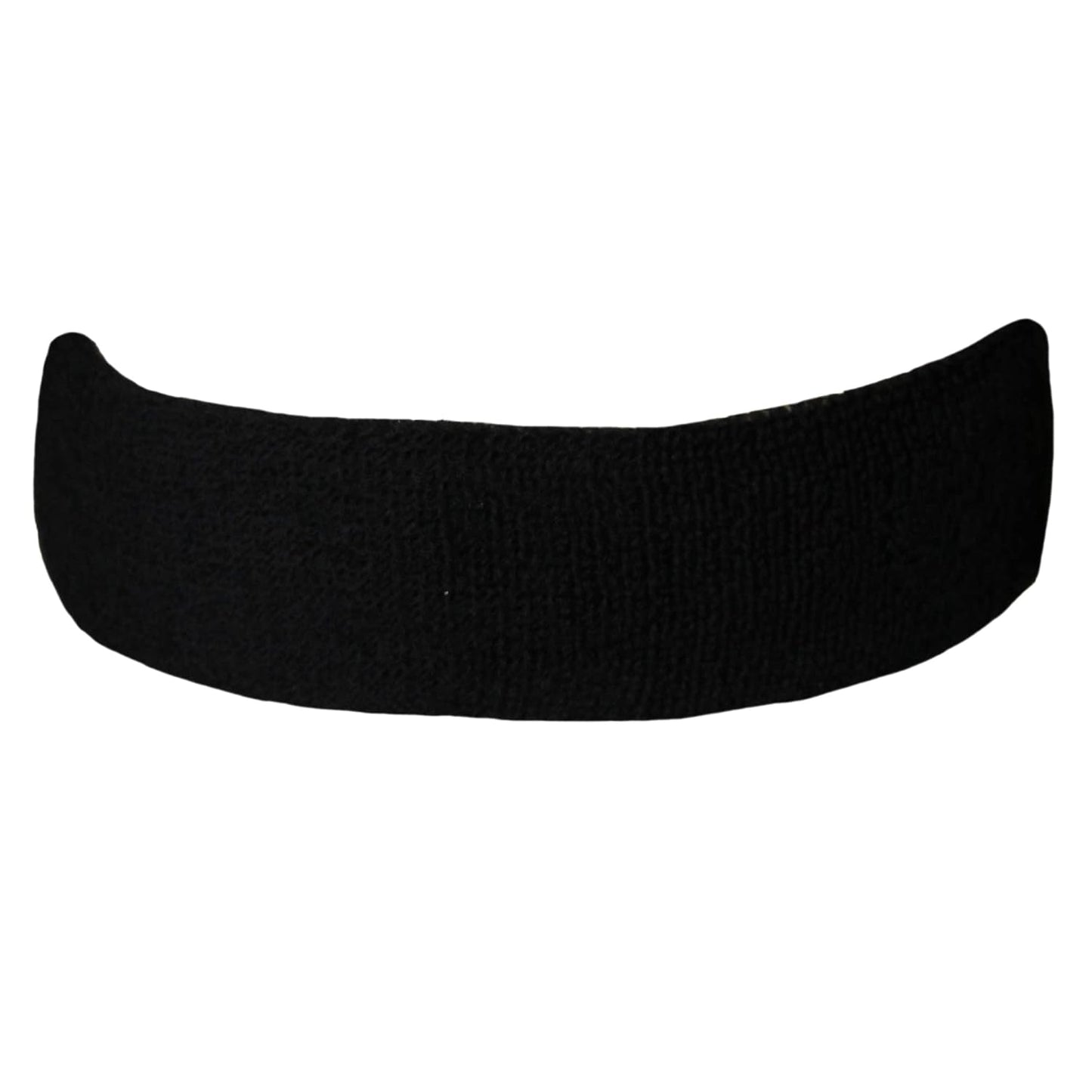 Refurbished NIKE UNISEX SWOOSH CLASSIC HEADBAND, OSFM (Black/White)