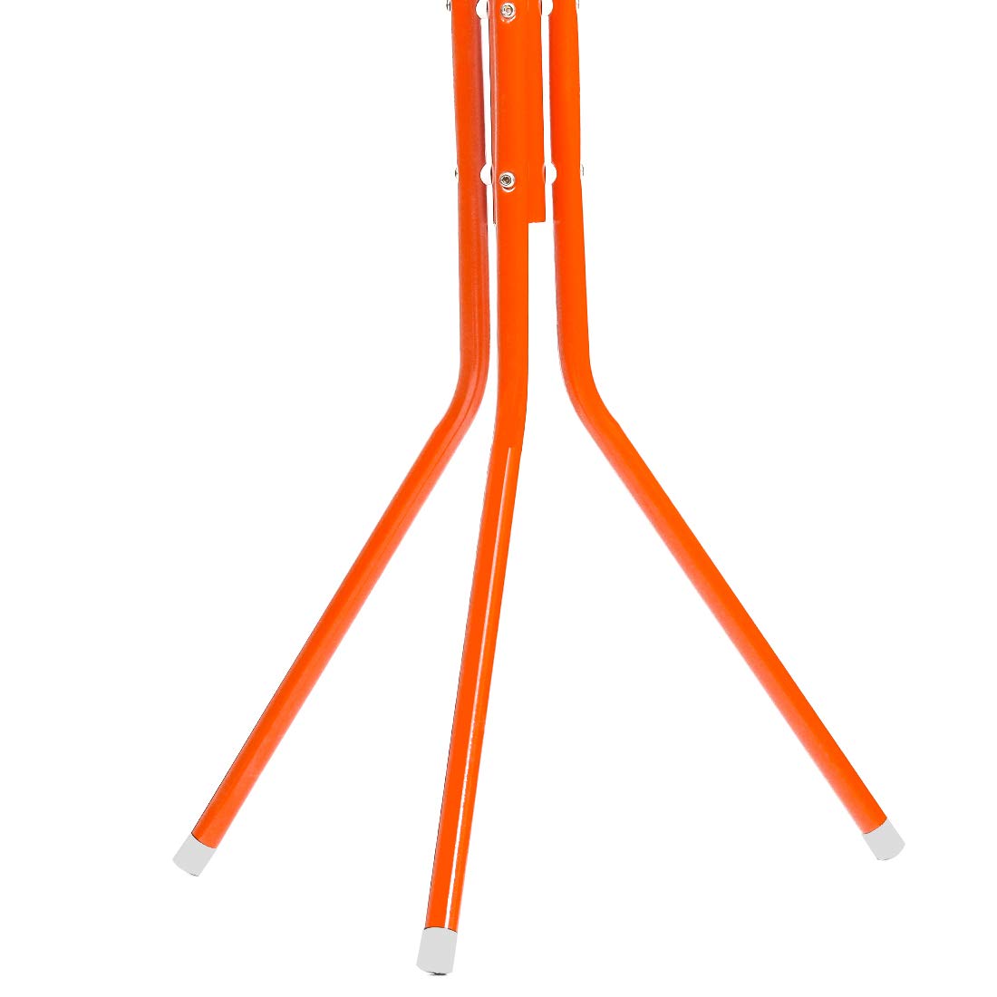 Steelbird Coat Hanger/Clothes Hanger Stand/ 6 Hook Hanging Pole Rack Clothes Hanger Coat Stand (Orange)