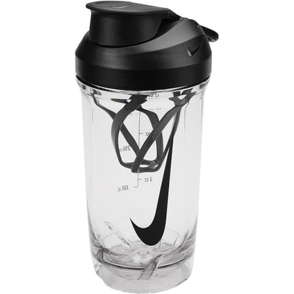 Refurbished Nike TR RECHARGE SHAKER BOTTLE 16 OZ, 300ml (Clear/Black)