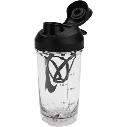 Refurbished Nike TR RECHARGE SHAKER BOTTLE 16 OZ, 300ml (Clear/Black)