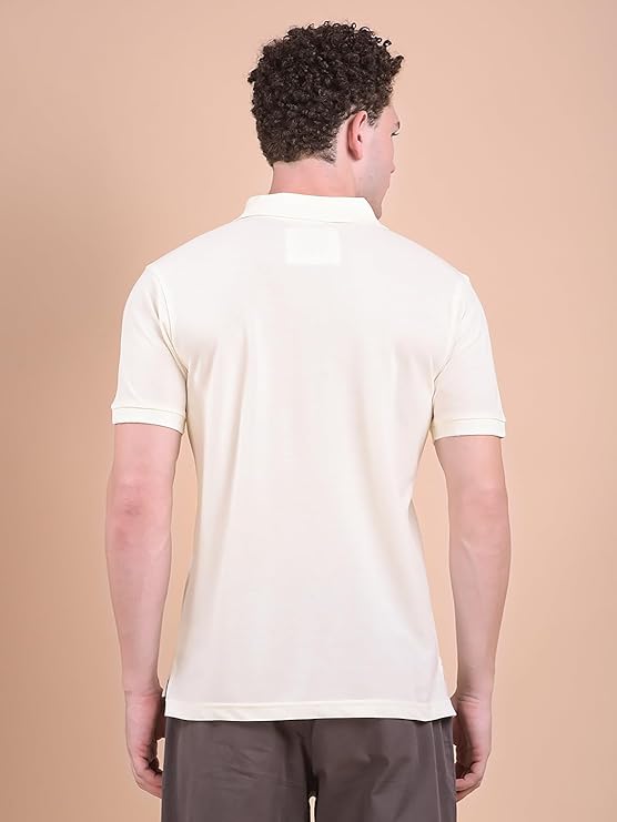 DCYPHR DCPHR Men's Gravitas Polo- Off White