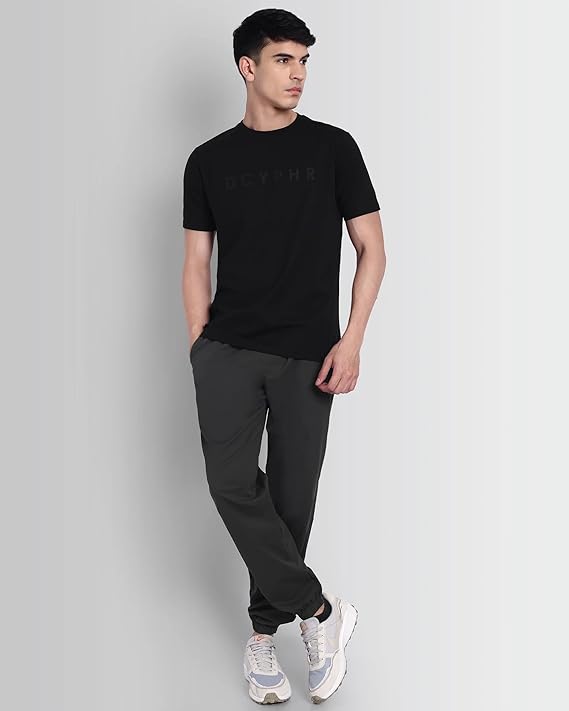 DCYPHR Essentials Stretch Brand Tee- Black