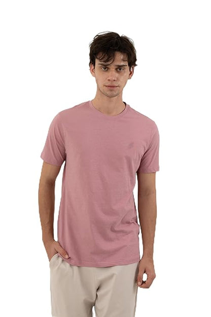 DCYPHR Men's Core Lite Crewneck Tee- Dusk Pink