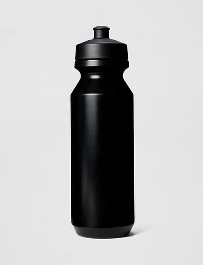Refurbished Nike Unisex Plastic Big Mouth Water Bottle 22 ounces (Black/White)