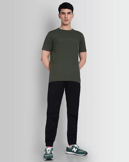 DCYPHR Essentials Stretch Brand Tee- Climbing Olive