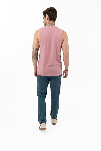 DCYPHR Men's Lightweight Terry Track Pants- Deep Teal