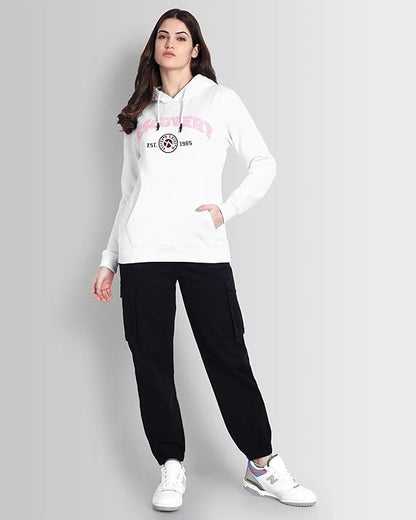 DCYPHR Discovery Varsity 1985 Hoodie - Bright White