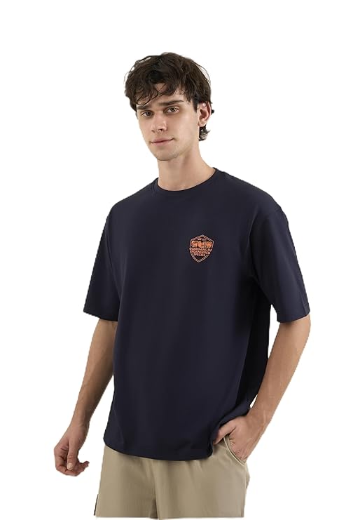 DCYPHR Discovery Men's Harpy Eagle Graphic Tee- Night Lagoon