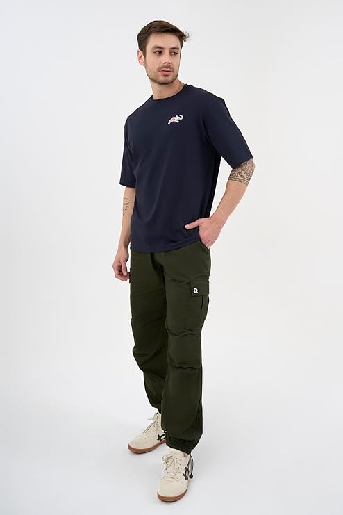 DCYPHR Discovery Men's Climb High Graphic Tee- Night Lagoon