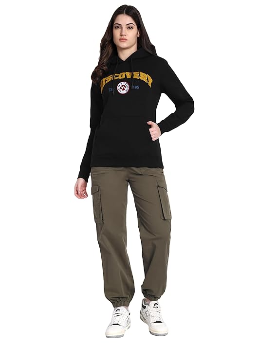 DCYPHR Discovery Varsity 1985 Hoodie - Black