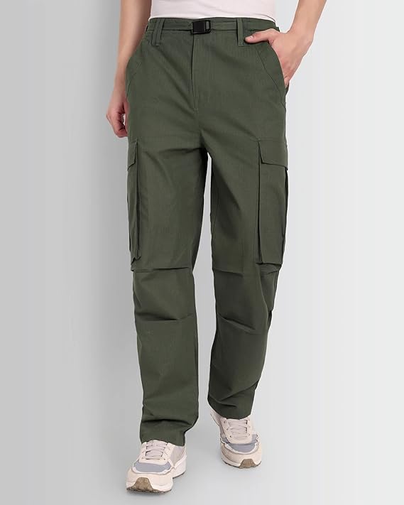 DCYPHR City Expedition Cargos - Dark Olive