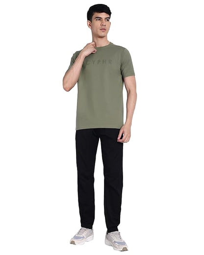 DCYPHR Essentials Stretch Brand Tee- Mud