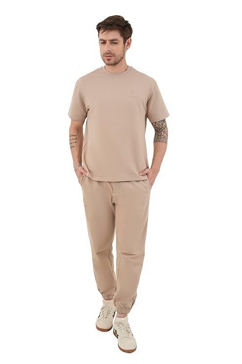 DCYPHR DISCOVERY Men's Lounge Explorer Joggers-Dune Earth