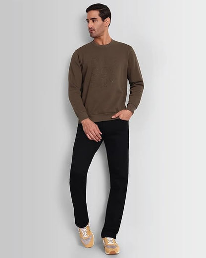 DCYPHR Discovery Brand Affinity Sweatshirt- Desert Brown