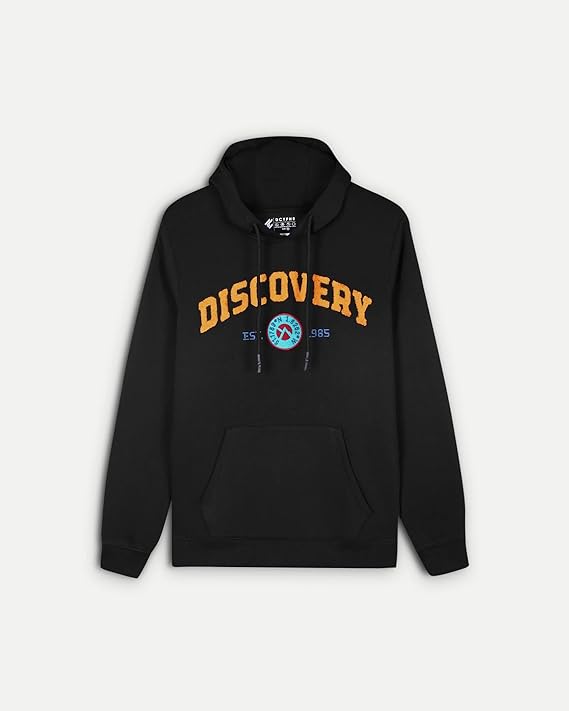 DCYPHR Discovery Varsity 1985 Hoodie - Black
