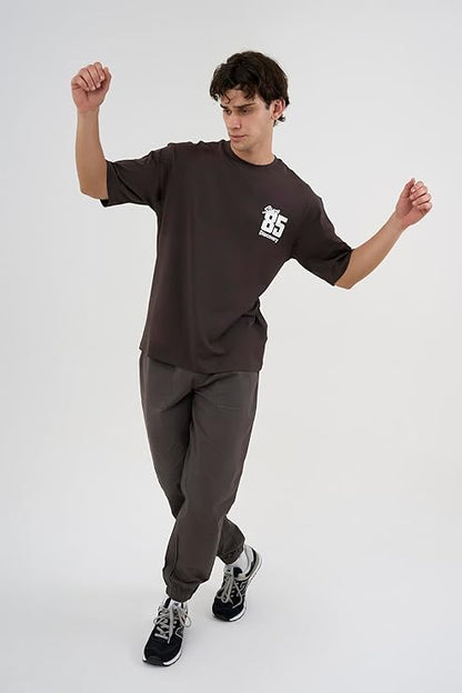 DCYPHR Discovery Men's 1985 Graphic Tee- Truffle