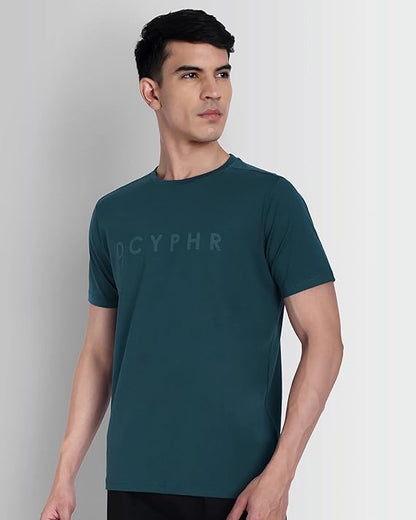 DCYPHR Essentials Stretch Brand Tee- Legion Blue