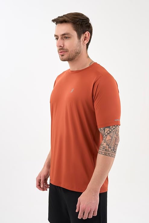 DCYPHR Men's AUSM5X™ Raglan Tee- Burnt Orange