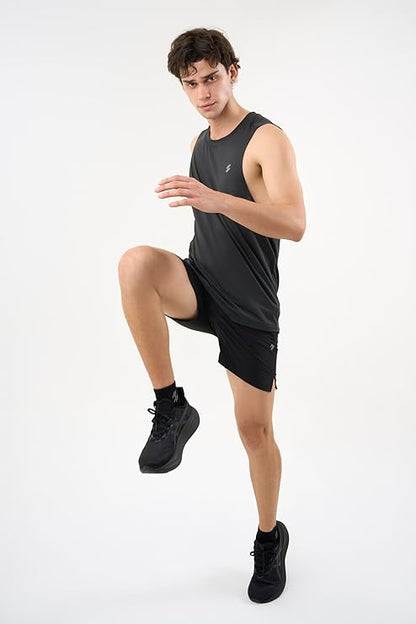 DCYPHR Men's AUSM5X™ Mesh Tank Top- Dark Night