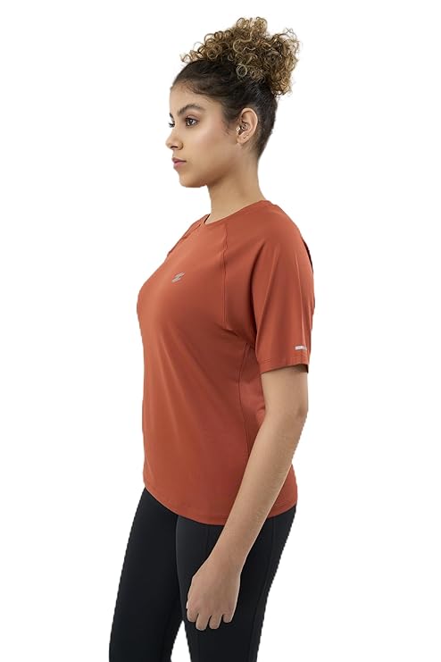 DCYPHR Women's AUSM5X™ Raglan Tee - Burnt Orange