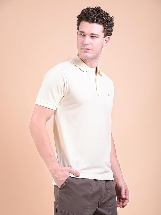 DCYPHR DCPHR Men's Gravitas Polo- Off White