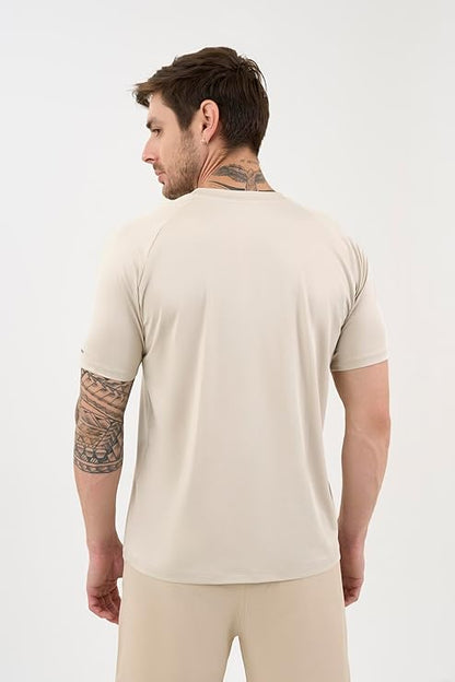 DCYPHR Men's AUSM5X™ Crewneck Tee- Ivory Mist