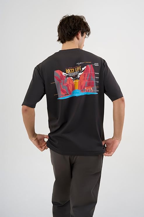 DCYPHR Discovery Men's Voice of The Wild Graphic Tee- Dark Night