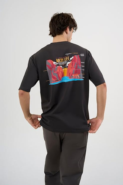 DCYPHR Discovery Men's Voice of The Wild Graphic Tee- Dark Night