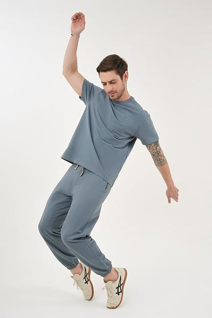 DCYPHR Discovery Men's Lounge Explorer Joggers- Dark Cloud
