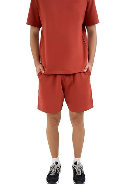 DCYPHR Discovery Men's Lounge Explorer Shorts- Burnt Orange