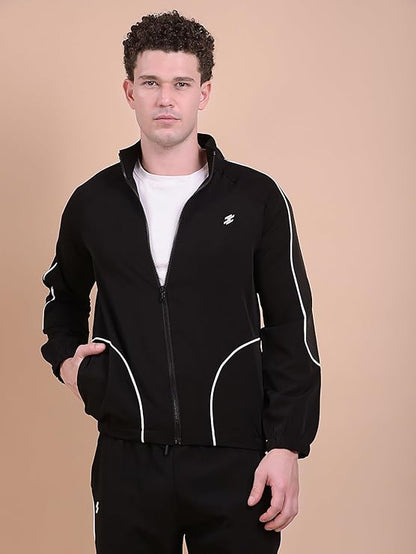 DCYPHR Men's Flex Grid Tracksuit- Black
