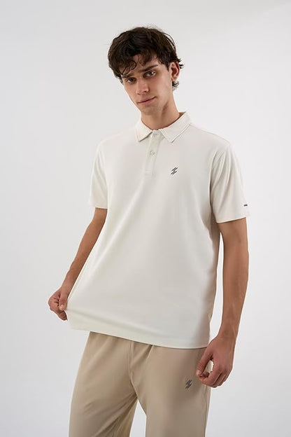 DCYPHR Men's AUSM5X™ Polo- Off White