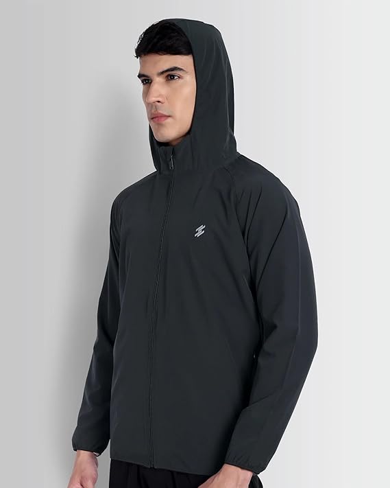 DCYPHR Active Explorer Windbreaker- Charcoal