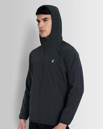 DCYPHR Active Explorer Windbreaker- Charcoal