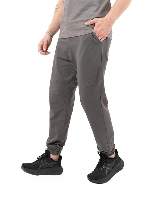 DCYPHR Men's Enduro Stretch Joggers- Gun Metal