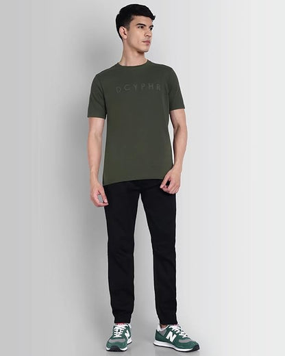 DCYPHR Essentials Stretch Brand Tee- Climbing Olive